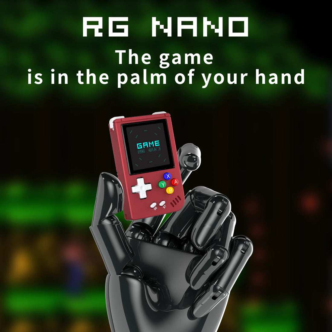 ANBERNIC RG Nano Retro Handheld Game Console RGNano Portable Mini Games Hi-fi Speaker