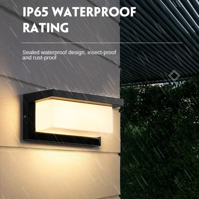 LED outdoor lights waterproof IP65 Motion Sensor light led outdoor wall light outdoor